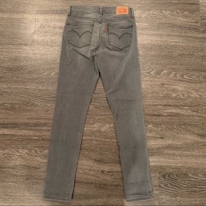 EUC Levi Jeans Gray Light Wash